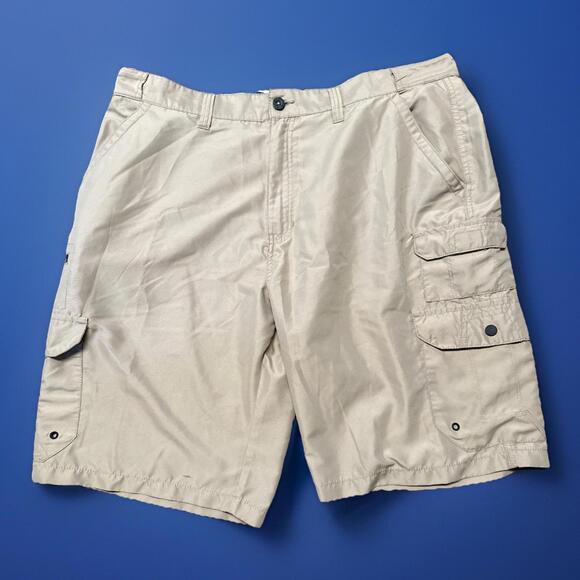 Other - Denali Cargo Shorts Mens 40 Stretch Lightweight Hybrid Hiking Beige 40x10.5
